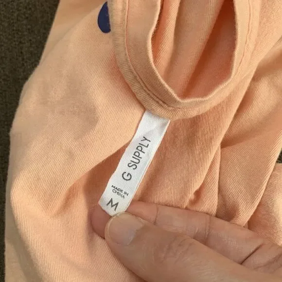 G Supply v neck graphic tee shirt size medium - Picture 6 of 8